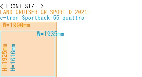 #LAND CRUISER GR SPORT D 2021- + e-tron Sportback 55 quattro